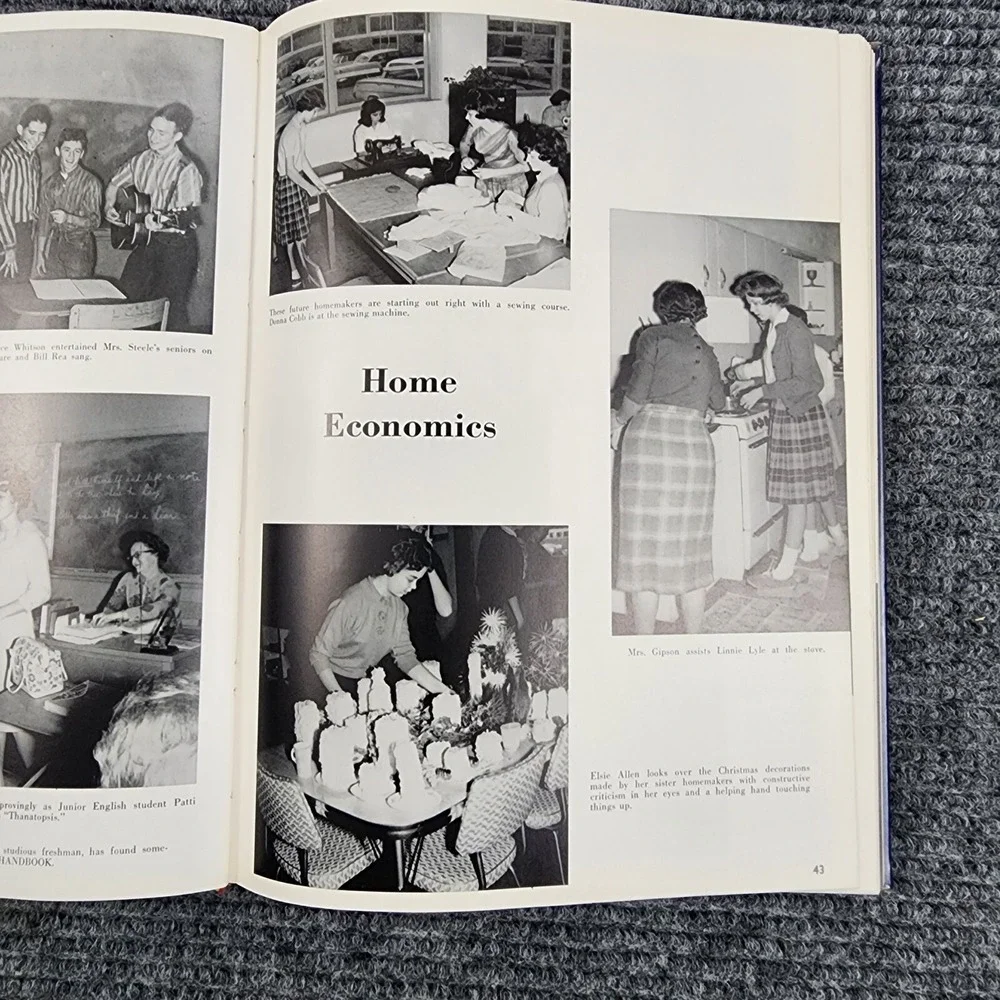 1963 Benton‎ High School Yearbook Arkansas Panther